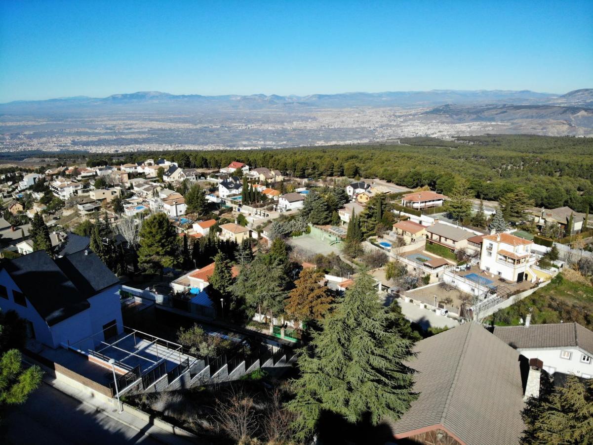 Acogedor Apartamento Privado Con Fantasticas Vistas La Zubia  Exteriör bild